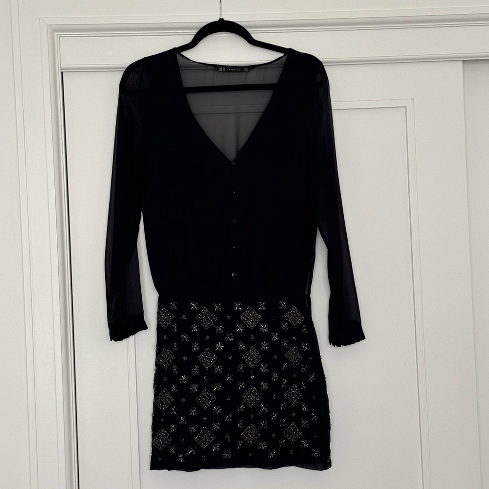 Zara Navy Blue Mini Dress
